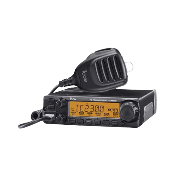 IC2300H50EXP   Radio Móvil Icom para aficionados de 65W, Rx:136-174MHz Tx: 144-148MHz, 207 memorias, 4.5W en Audio