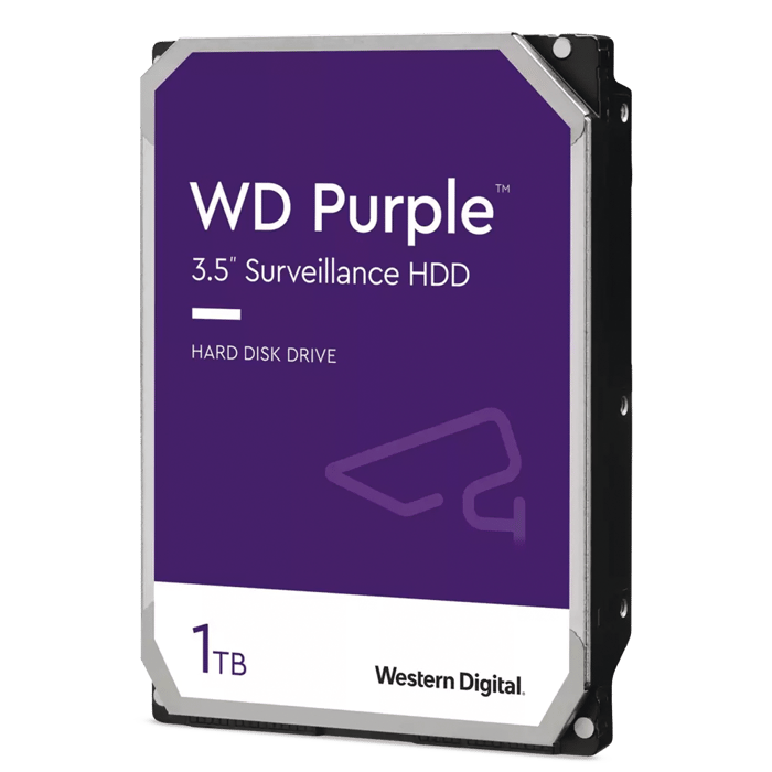 WD11PURZ  Disco Duro Purple de 1 TB / 5400 RPM / Optimizado para Videovigilancia  Western Digital