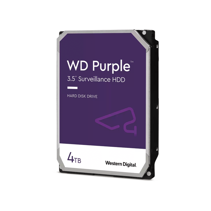 WD43PURZ  Disco Duro PURPLE de 4TB Para Videovigilancia Western-Digital