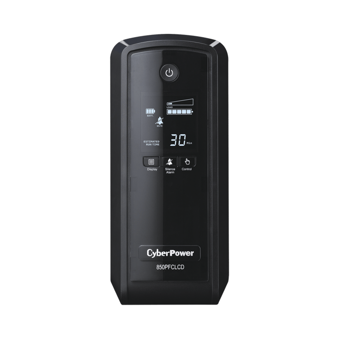 CP850PFCLCD – UPS de 850Va /510w/ 120Vca NEMA 5-15P | CyberPower
