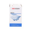 DS-1LN6-UE-WB HIKVISION - Bobina de Cable UTP de 305 m (1000 ft) Cat6 / 100% Cobre / Color Azul / Uso en Interior / PVC