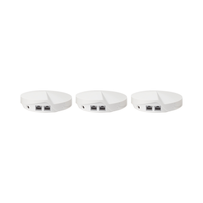 DECOM53PACK  Kit 3 Routers TPLink Inalámbrico MESH Interior para Hogar / Doble Banda Wi-Fi 5