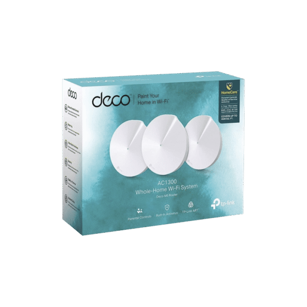 DECOM53PACK  Kit 3 Routers TPLink Inalámbrico MESH Interior para Hogar / Doble Banda Wi-Fi 5