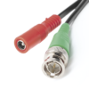 DIY20M4K  Rollo 20Mts cable coaxial ( BNC RG59 ) + Alimentación / SIAMÉS