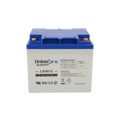LK4012  Batería 12 V / 40 Ah / UL / Tecnología AGM / LinkedPro