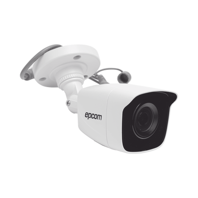 B8TURBOG2W EPCOM Camara Bala TURBOHD 2 Megapíxeles (1080p) / METALICA / Gran Angular 103° / Lente 2.8 mm / IR EXIR Inteligente 20 mts / Exterior IP66 / TVI-AHD-CVI-CVBS