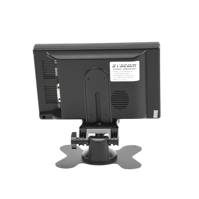 BMG7030H  Monitor SYSCOM de  7" TFT-LCD ideal para vehículos o DVR/NVR