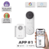 CSDB2KIT Timbre Ezviz con Cámara Wi-Fi (Doorbell) de Batería Recargable / Libre de Cables