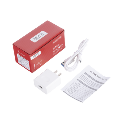 PLUSB1000V  Cargador Micro-USB Profesional de 1 Puerto / 5 VCC / 1 Amper