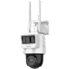 DS-2DE2C400IWG-K/4G/C09S20/LA  Kit Camara Solar IP All in One / Doble Detección (Radar + PIR) / PT IP 4 Megapixel / Lente 4 mm / Panel Solar / Batería de Respaldo de Litio