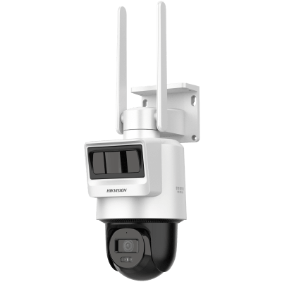 DS-2DE2C400IWG-K/4G/C09S20/LA  Kit Camara Solar IP All in One / Doble Detección (Radar + PIR) / PT IP 4 Megapixel / Lente 4 mm / Panel Solar / Batería de Respaldo de Litio
