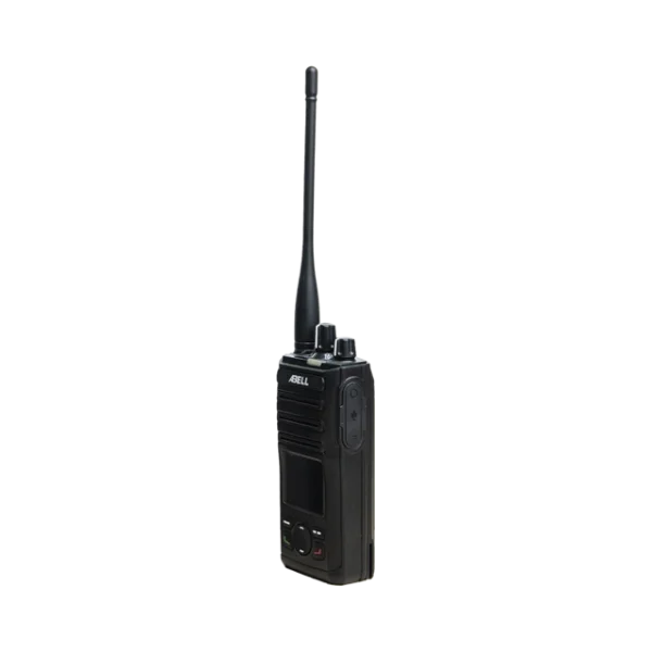 A580T150  ABELL - Radio DMR de 3ra Generación / VHF 136-174 MHz / Capacidad 256 Canales / IP54 Resistente al Polvo y Agua / Modo Dual - Digital y Analógico