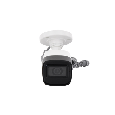 B50TURBOG2_A  EPCOM - Camara con Audio por COAXITRON / Bala TURBOHD 5 Megapixel / Gran Angular 85.5° / Lente 2.8 mm / 30 mts IR EXIR / Exterior IP67 / 4 Tecnologías / dWDR