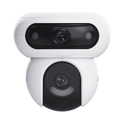 CSH90  EZVIZ - Cámara Doble Lente PT / Rotación en Ambos Lentes / Wi-Fi / 4MP+ y 4MP (Resolución 8 Megapixel ) / Auto Seguimiento Inteligente / Visión Color Nocturna
