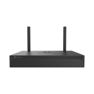 CSX5S_8W  EZVIZ - NVR Inalámbrico 8 canales / Admite Cámaras hasta 5 Megapixel (3K) / Salidas HDMI y VGA / Tecnología H.265 / Almacenamiento Expandible hasta 8TB