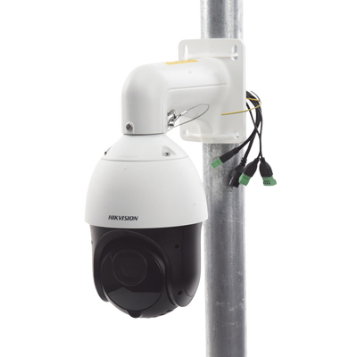 DS2DE4225IWDET5  HIKVISION - Camara Domo PTZ IP 2 Megapixel / 25X Zoom / 100 mts IR / Exterior IP66 / DARKFIGHTER / ACUSENSE (Evita Falsas Alarmas) / Detección Facial / WDR 120 dB / Entrada y Salida de Audio y Alarmas / EIS / PoE+ / Micro SD
