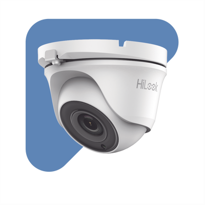 THCT120M HILOOK - Camara Turret TURBOHD 2 Megapíxeles (1080p) / Lente 2.8 mm / 20 mts IR EXIR / TVI-AHD-CVI-CVBS / IP66 / Metal