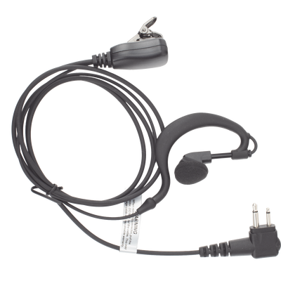 TXEHM  TXPRO - Micrófono - audífono de solapa ajustable al oído para radios Hytera TC-320/ 508/ 518/ 600/ 610/ 700 y radios Motorola GP300/ PRO2150/ P110/ GP350/ SP-10/ PRO3150/ EP450/ EP350/ MAG ONE/ R2 / DEP250