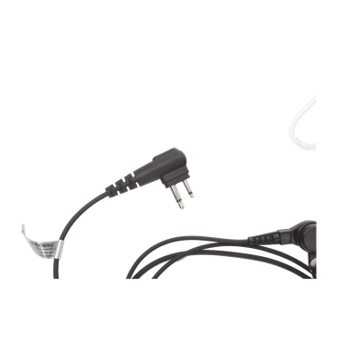 TXEHMAV2  TXPRO - Micrófono - audífono de solapa con tubo acústico transparente para radios Hytera TC-320 / 508/ 518/ 600/ 610/ 700 y radios Motorola  GP300/ PRO2150/ P110/ GP350/ SP-10/ PRO3150/ EP450/ EP350/ MAG ONE / R2 / DEP250 con tubo acústico de PU (material flexible)