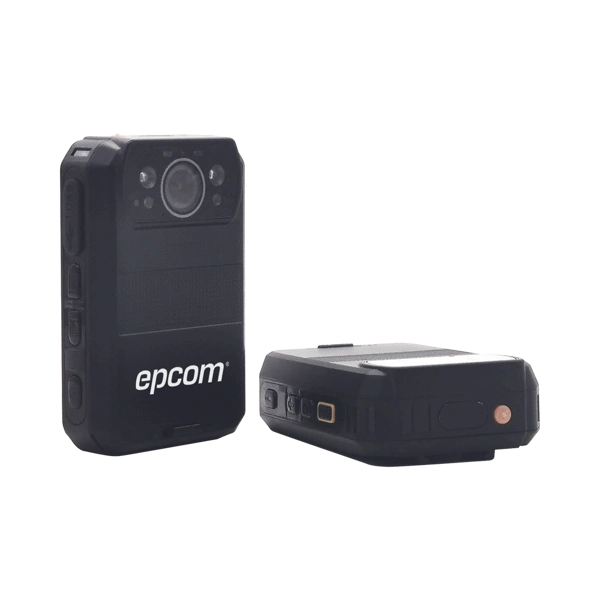 XMRR3  EPCOM - Body Camera para Seguridad / Video 4K / GPS Interconstruido / Conexión 4G-LTE / WiFi / Bluetooth / Sistema Basado en Android / Exterior IP66
