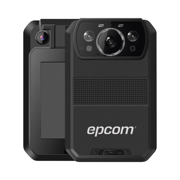 XMRR3  EPCOM – Body Camera para Seguridad / Video 4K / GPS Interconstruido / Conexión 4G-LTE / WiFi / Bluetooth / Sistema Basado en Android / Exterior IP66