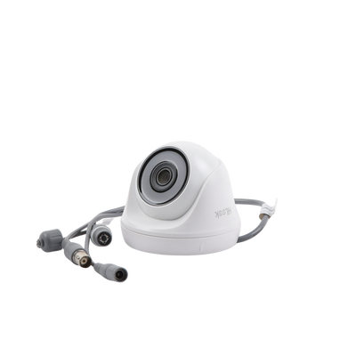 THCT120PC  HILOOK - Camara tipo Turret TURBOHD 2 Megapíxel (1080p) / Lente 2.8 mm / 20 mts IR EXIR / 4 Tecnologías (TVI / AHD / CVI / CVBS) / Uso en Interior
