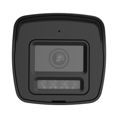 DS-2CE16U0T-LTS  HIKVISION - [Audio Bidireccional + Dual Light + ColorVu] Camara tipo Bala TURBOHD 4K (8 Megapixel) / Lente 2.8 mm / 30 mts IR EXIR + 20 mts Luz Blanca / Micrófono y Bocina Integrado / Exterior IP67 / Metal / dWDR