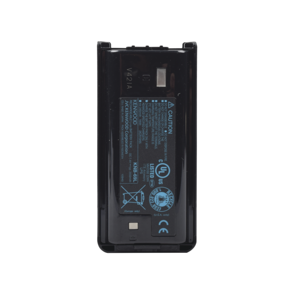 KNB-69L  KENWOOD - Batería de Alta Capacidad Li-ion, 2,550 mAh. para NX-1200 NX-1300 NX-240 NX-340 TK-2402 TK-3402 TK-2312 TK-3312